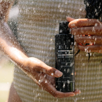 Active Shampoo | Sulfate, Paraben & Silicone Free | Daily Foaming Cleanse with Aloe, Caffeine & Botanical Oils | Lightweight Vegan Formula for Deep Cleanse, Volumized Hair & Natural Shine 8oz
