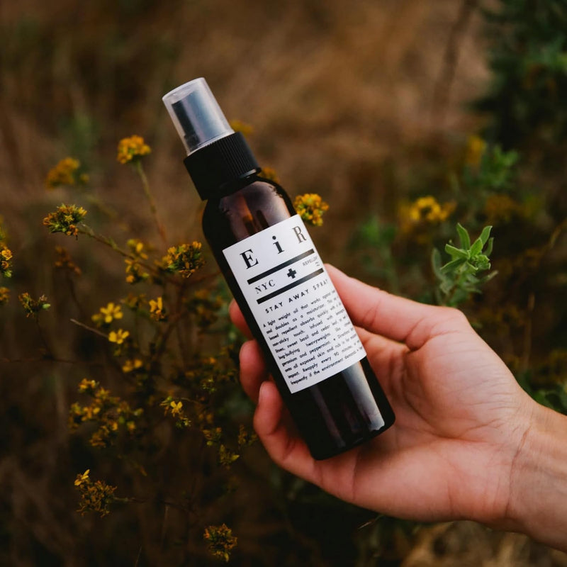 Stay Away Spray | All-Natural Bug Repellent with Lemongrass, Soybean Oil, Clove & Cedar | Plant-Based Mosquito, Gnat & Insect Deterrent with Dreamy Earthy Scent | Vegan Outdoor Body Mist 4oz