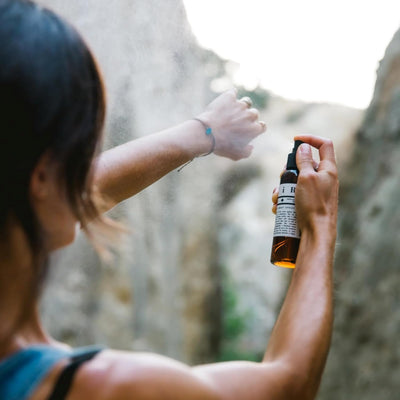 Stay Away Spray | All-Natural Bug Repellent with Lemongrass, Soybean Oil, Clove & Cedar | Plant-Based Mosquito, Gnat & Insect Deterrent with Dreamy Earthy Scent | Vegan Outdoor Body Mist 4oz