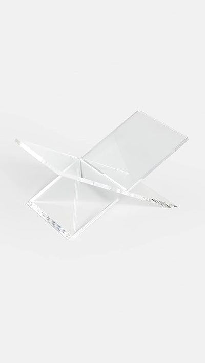 Tizo Design Women's Book Stand, Clear, One Size