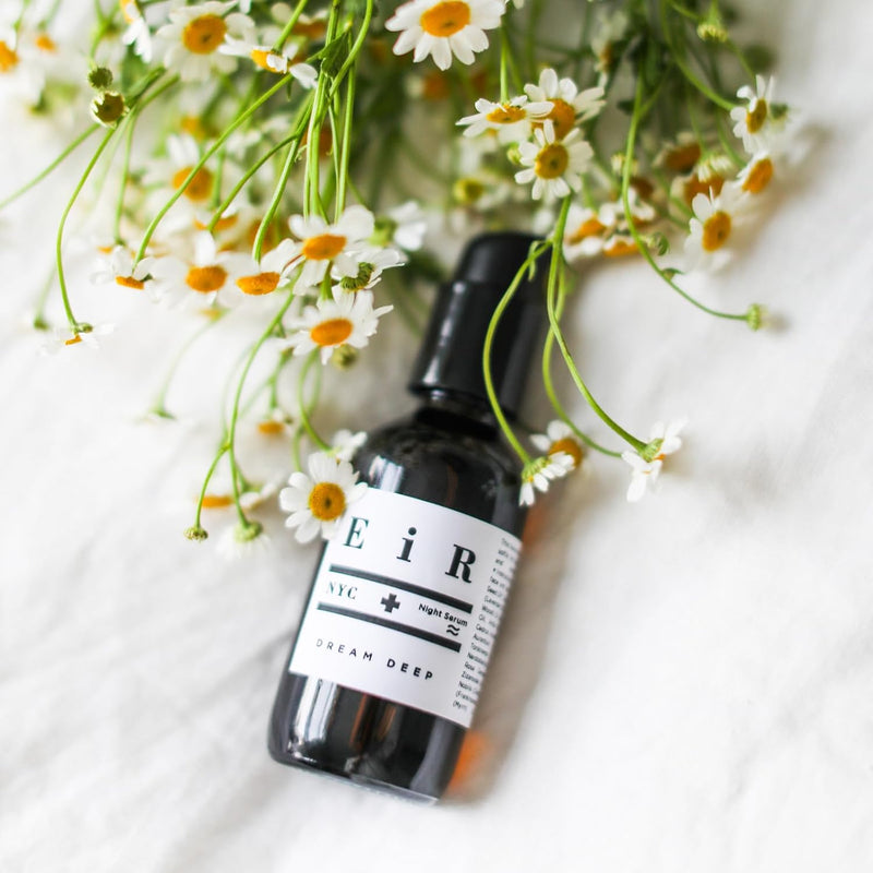 Dream Deep | Hydrating Face Serum with Rosehip, Squalane & Botanical Oils | Lightweight Vegan Overnight Skin Rejuvenating Moisture Replenishing Formula Non-greasy Hydration for Face & Neck 2oz