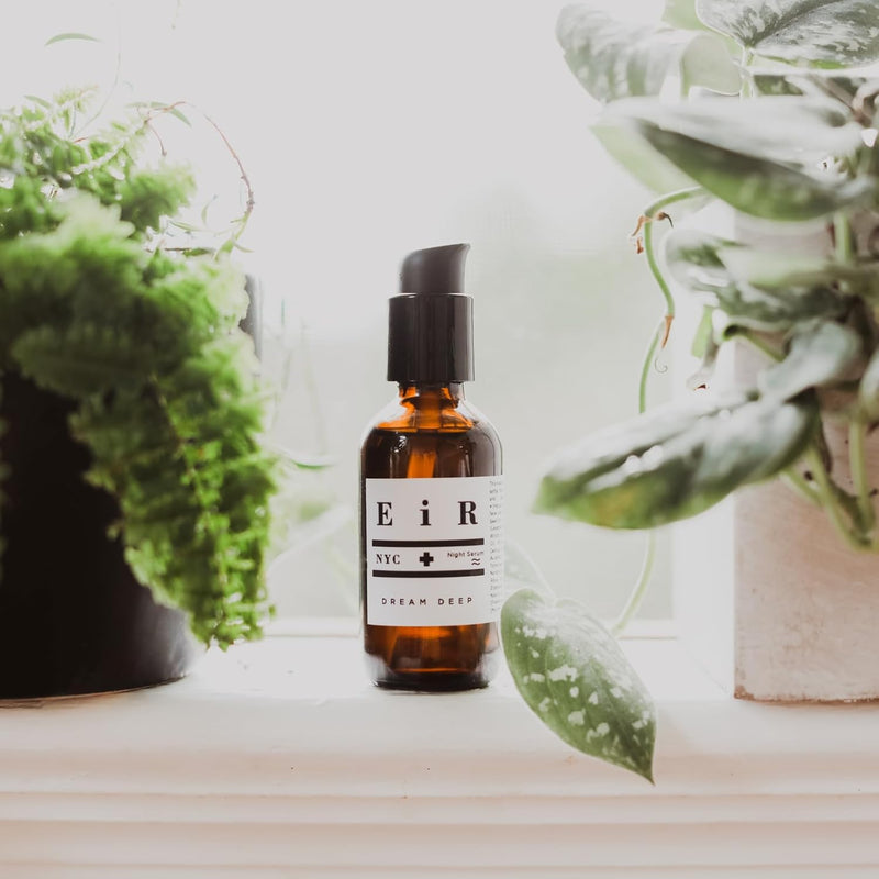 Dream Deep | Hydrating Face Serum with Rosehip, Squalane & Botanical Oils | Lightweight Vegan Overnight Skin Rejuvenating Moisture Replenishing Formula Non-greasy Hydration for Face & Neck 2oz