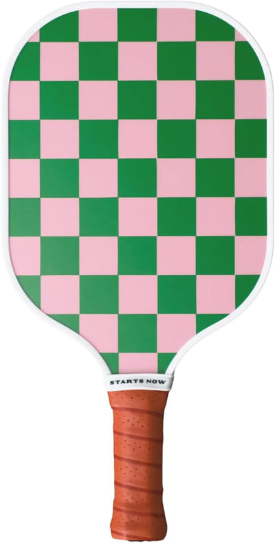 On Holiday Pickleball Paddle | Fiberglass Face Honeycomb Core, High Spin, Shock-Absorbing, Lightweight Durable for Power, Control & Balance Edge Guard & Grip Tape for Sweaty Hands - All Levels (Palma)