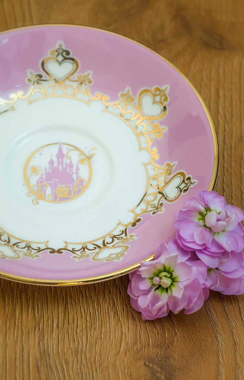 English Ladies Co. Disney Bone China Cup & Saucer : Aurora - Sleeping Beauty