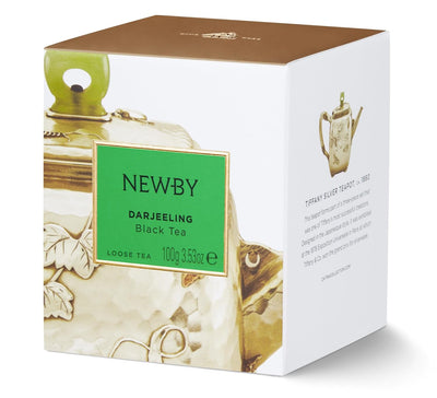 Darjeeling Black Tea – 100g Loose Leaf – Delicate & Floral Indian Tea by Newby Teas