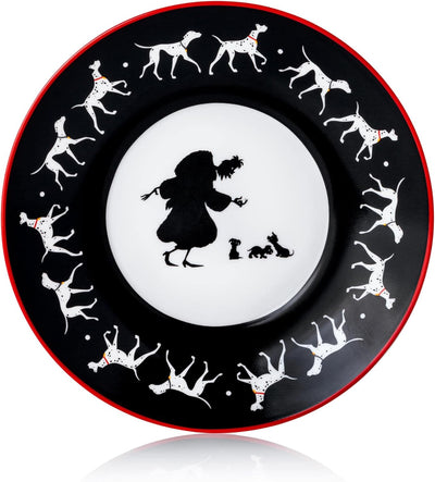 Disney 101 Dalmatians Cruella Cup and Saucer, Fine Bone China, 15 × 15 × 7.5 cm, Multicolor