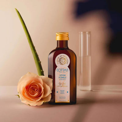 Paris Moisturizing Floral Facial Lotion | Natural Rose & Cornflower Floral Water with Aloe Vera & Hyaluronic Acid | Delivers Deep Hydration Vegan French Face Toner for Sensitive Skin 4.2oz