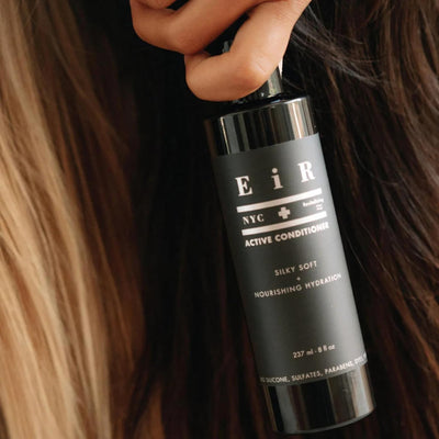 Active Conditioner | Sulfate, Paraben & Silicone Free | Daily Creamy Nourishing Formula with Aloe, Cocoa Butter & Botanical Oils | Deeply Moisturizing for Soft, Volumized, Shiny Hair 8oz