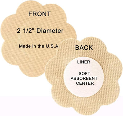 Disposable Petal Tops for Fashion Modesty, Petal Shaped