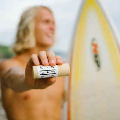 Surf Mud Pro Sun Sunscreen Stick SPF50 | All-Natural Mineral Sunscreen with Non-Nano Zinc | Reef-Safe Cocoa-Scented Balm | Compostable |All Skin Types Paraben, Phthalate, Sulfate Free 1.5oz