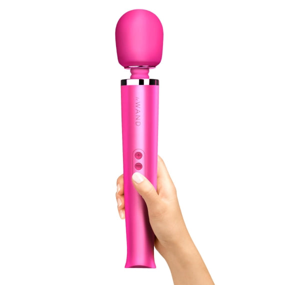 Rechargeable Vibrating Massager by Le Wand (Magenta)