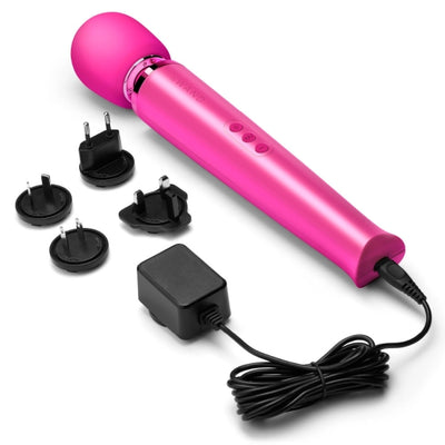 Rechargeable Vibrating Massager by Le Wand (Magenta)
