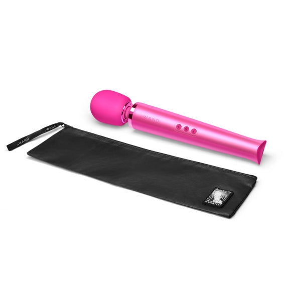 Rechargeable Vibrating Massager by Le Wand (Magenta)