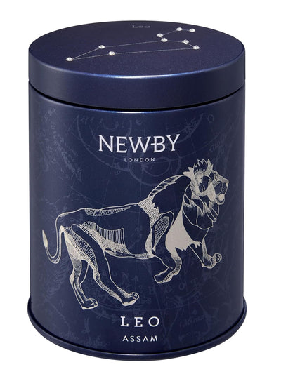 Leo Zodiac Tea – Assam Black Tea – 30g Loose Leaf Caddy by Newby Teas