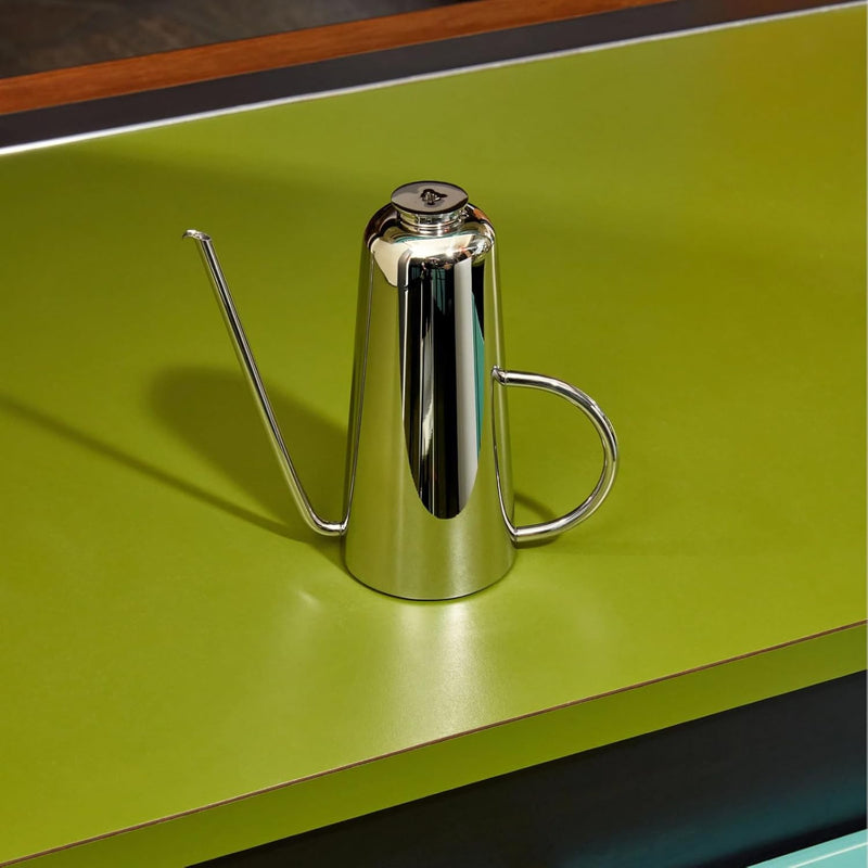 Holcomb Studio Dripless Olive Oil Can | Modern Stainless Steel Dispenser with Elongated Spout Precise Pouring | Modern Minimalist Cooking Entertaining Wedding Hostess Gift Dinner Table Home Decor 25oz