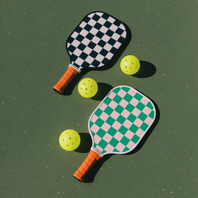 On Holiday Pickleball Paddle | Fiberglass Face Honeycomb Core, High Spin, Shock-Absorbing, Lightweight Durable for Power, Control & Balance Edge Guard & Grip Tape for Sweaty Hands (Monte Carlo)