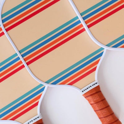 On Holiday Pickleball Paddle | Fiberglass Face Honeycomb Core, High Spin, Shock-Absorbing, Lightweight Durable for Power, Control & Balance Edge Guard & Grip Tape for Sweaty Hands All Levels (Cabo)