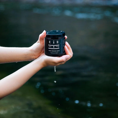 Post Session Salts | Restorative Bath Salt Soak with Arnica, Epsom & Botanical Oils | Ginger, Bergamot & Rosemary Infused Mineral Salts for Alluring Whole-Body Spa Experience 8 oz