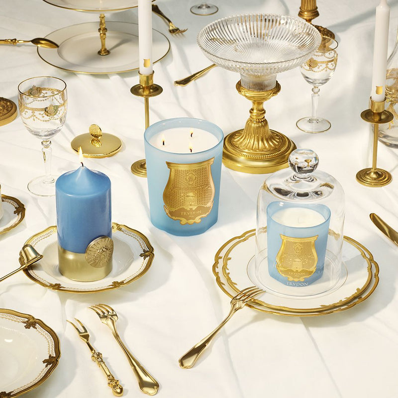 Trudon – Solis Rex (Versailles’ Wood Floors) Pillar Candle – Cameo Edition