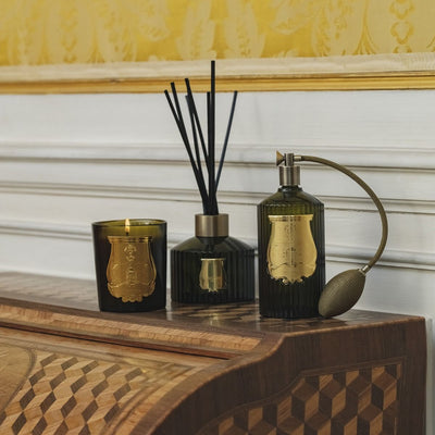 Trudon Cyrnos Room Spray – Signature Mediterranean Scent in Handcrafted Tuscan Glass 12.6 oz
