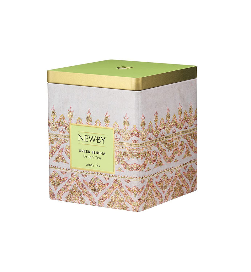 Green Sencha – 125g Loose Leaf Tea Caddy – Smooth & Refreshing Japanese-Style Green Tea by Newby Teas