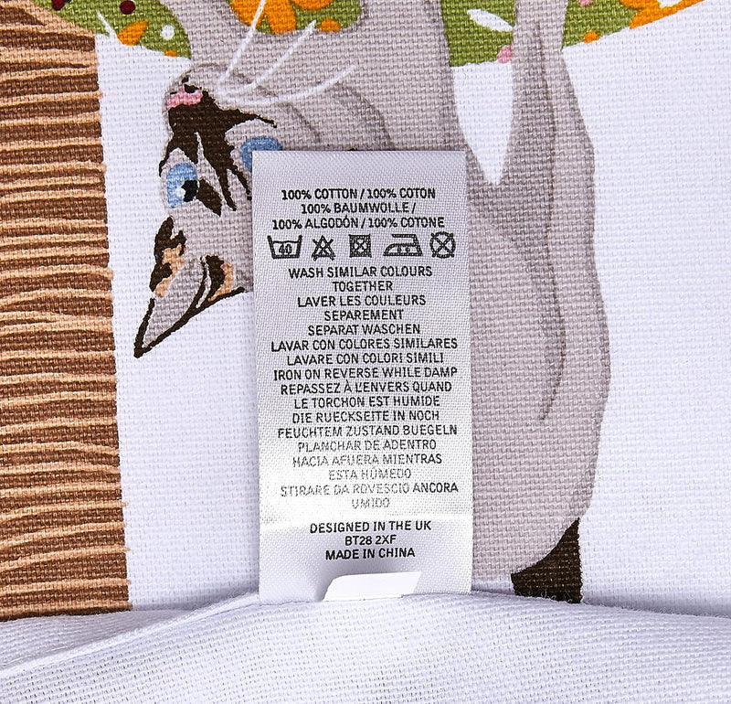 Ulster Weavers Tea Towel Cotton, Durable & Machine Washable, Eco-Friendly Design, Ideal Size, Animal Theme, Moggie Mayhem, Multi