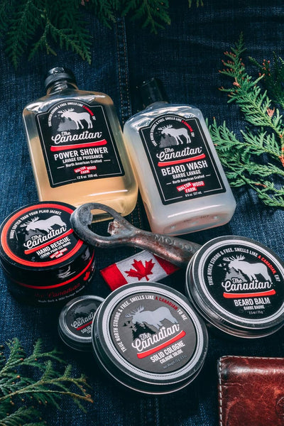 Walton Wood Farm Solid Cologne (The Canadian) Maple Bark & Wild Portage Scent Vegetarian Friendly, and Paraben-Free 2.5 oz