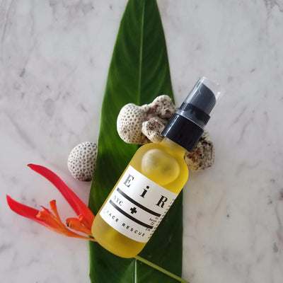 Face Rescue | Nourishing Face Serum with Elderflower, Evening Primrose & Antioxidant Oils | Deep Hydration, Fast-Absorbing Vegan Formula for Soft, Alluring Skin & Daily Revitalization 2oz