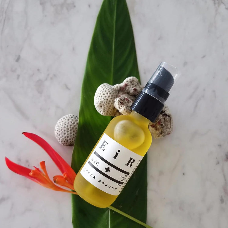 Face Rescue | Nourishing Face Serum with Elderflower, Evening Primrose & Antioxidant Oils | Deep Hydration, Fast-Absorbing Vegan Formula for Soft, Alluring Skin & Daily Revitalization 2oz