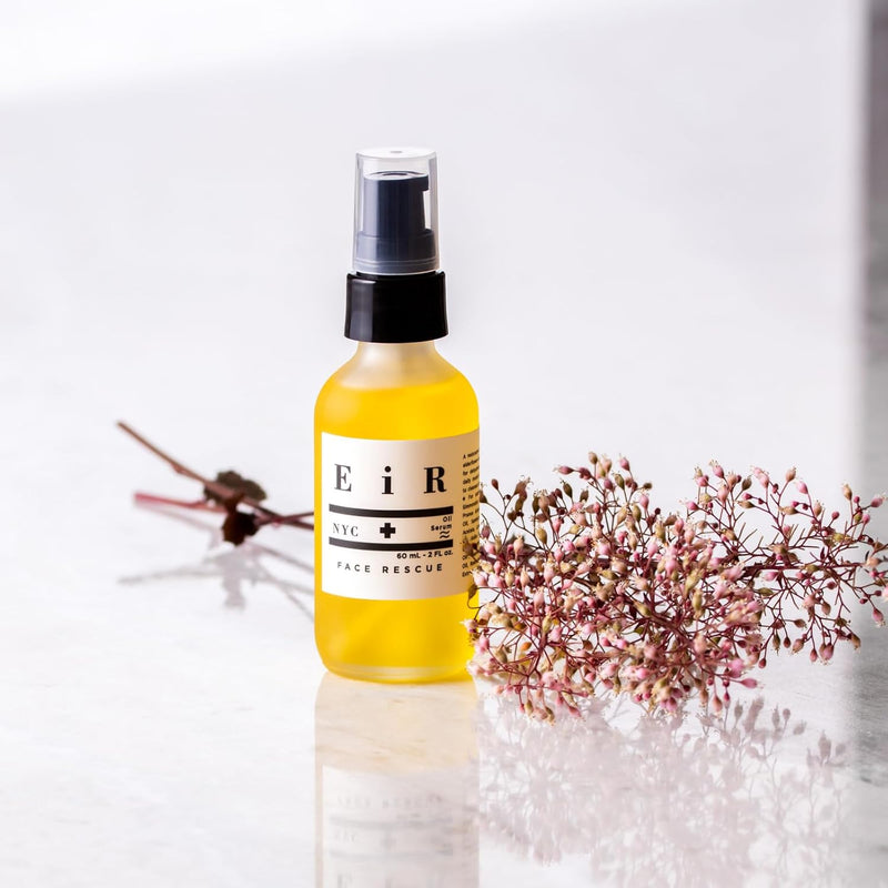 Face Rescue | Nourishing Face Serum with Elderflower, Evening Primrose & Antioxidant Oils | Deep Hydration, Fast-Absorbing Vegan Formula for Soft, Alluring Skin & Daily Revitalization 2oz
