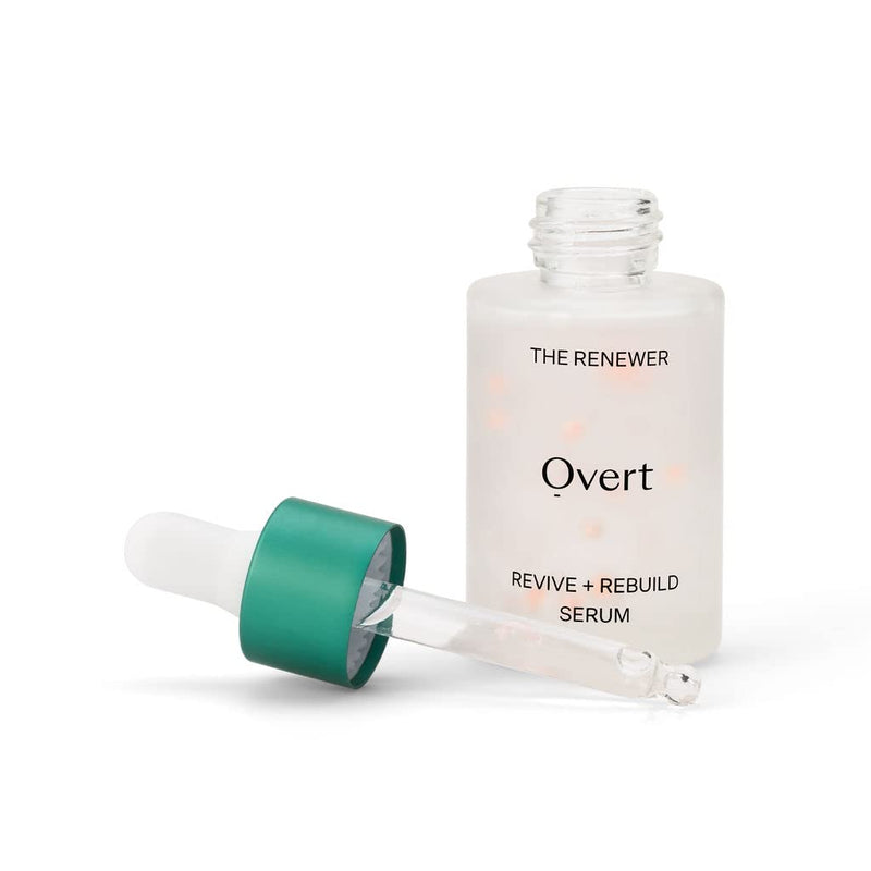 Overt Skincare THE RENEWER Revive + Rebuild Serum to Improve Elasticity, Revitalize Skin&