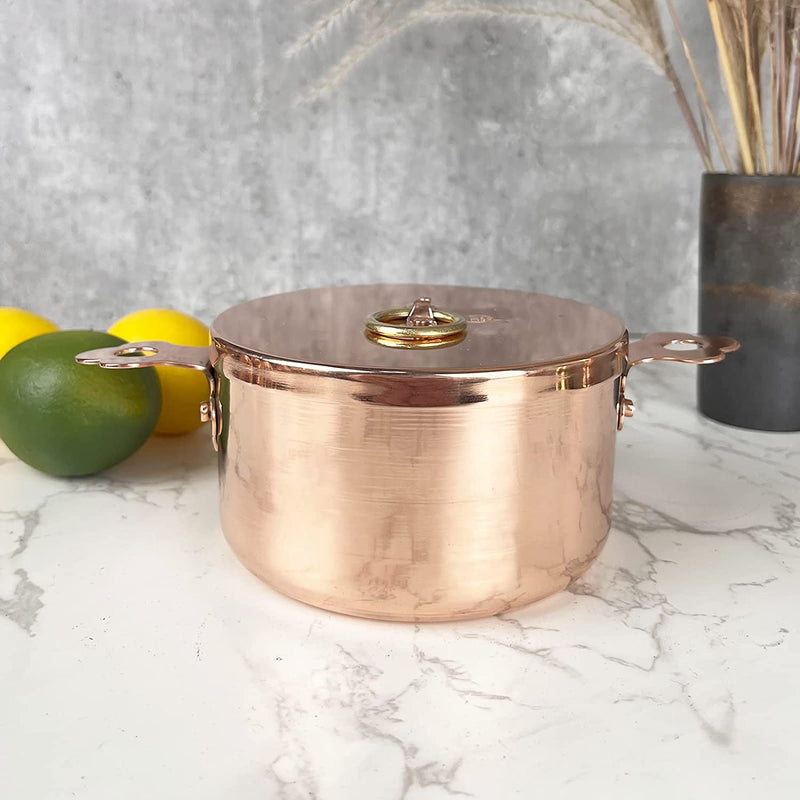 Coppermill Kitchen | Vintage Inspired Oven Dish | Authentic Copper & Brass | Made in Italy