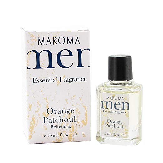 Men Orange Patchouli Fragrance Maroma 10 Ml Liquid