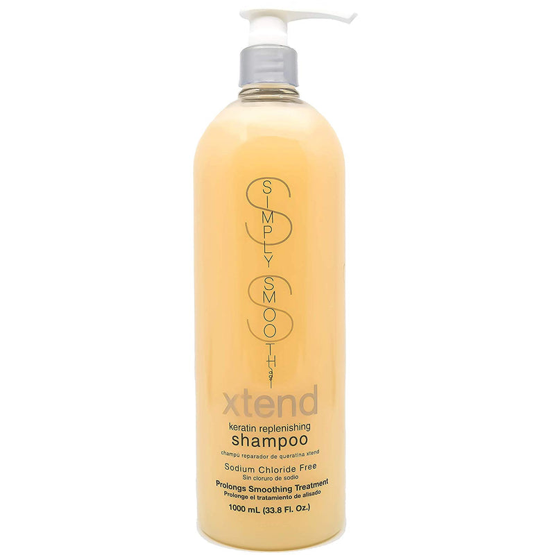 Simply Smooth Xtend Keratin Replenishing Shampoo, 33.8 Ounce
