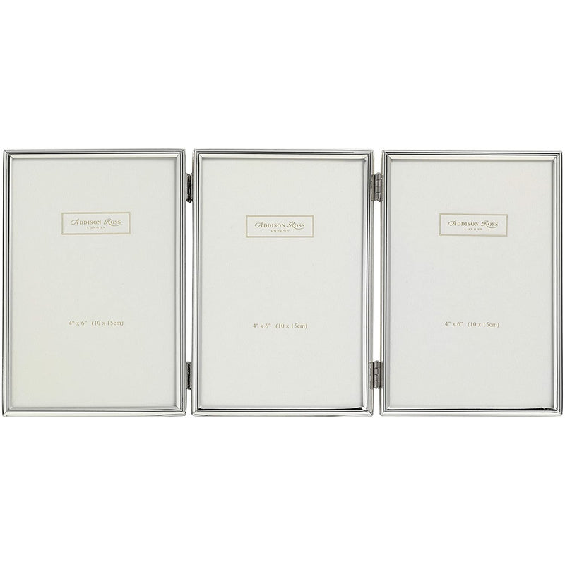 Addison Ross, Essentials Photo Frame, Silver Plate Treble, 4 x 6 Inches