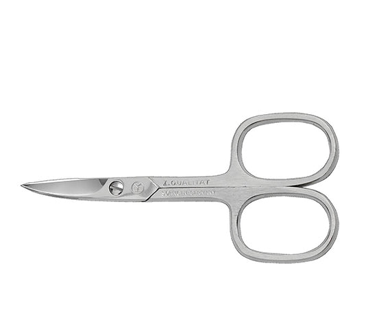 Hans Kniebes Brush-finished Curved Nail Scissors