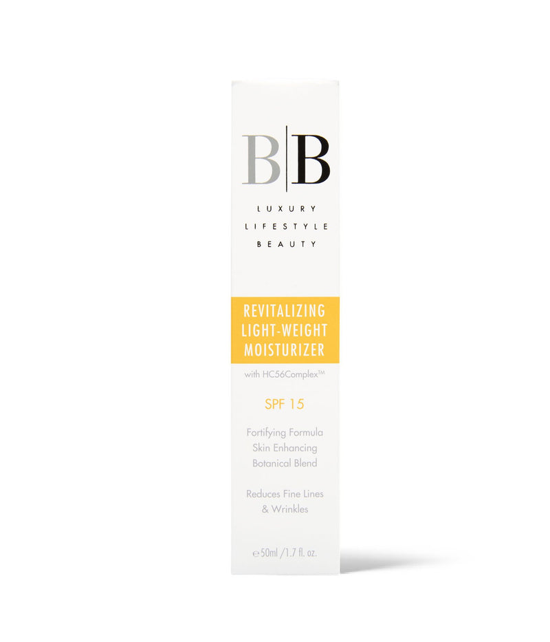 BB Lifestyle Revitalizing Light-Weight Moisturizer with SPF 15, Organic Hemp Extract, Vitamin Enriched 1.7oz