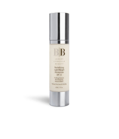 BB Lifestyle Revitalizing Light-Weight Moisturizer with SPF 15, Organic Hemp Extract, Vitamin Enriched 1.7oz