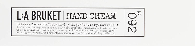 No. 092 Sage/Rosemary/Lavender Hand Cream 70 ml by L:A Bruket