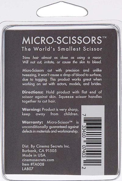 CINEMA SECRETS Pro Cosmetics Micro-Scissors
