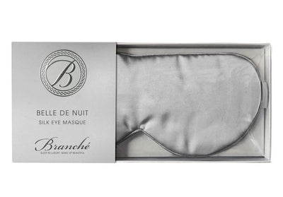Branché Belle De Nuit Eye Mask, Silver