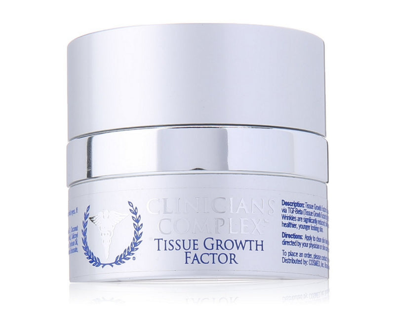 Clinicians Complex Tissue Growth Factor Serum With Peptide | Epidermal Growth Factor Serum and Collagen Night Cream - 1.0 Ounce