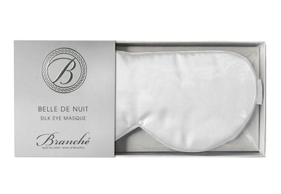 Branché Belle De Nuit Eye Mask, White