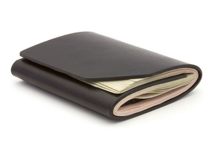 Ezra Arthur Cash Fold Wallet (Jet Black)