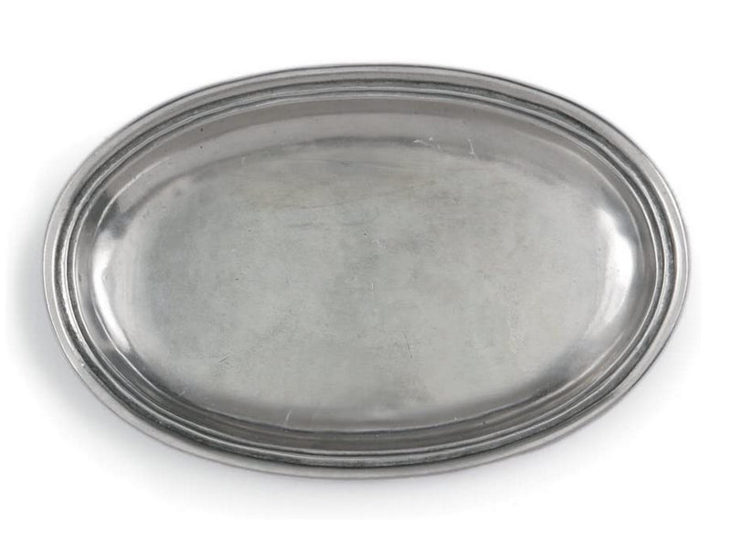 Arte Italica Peltro Pewter Small Oval Dish