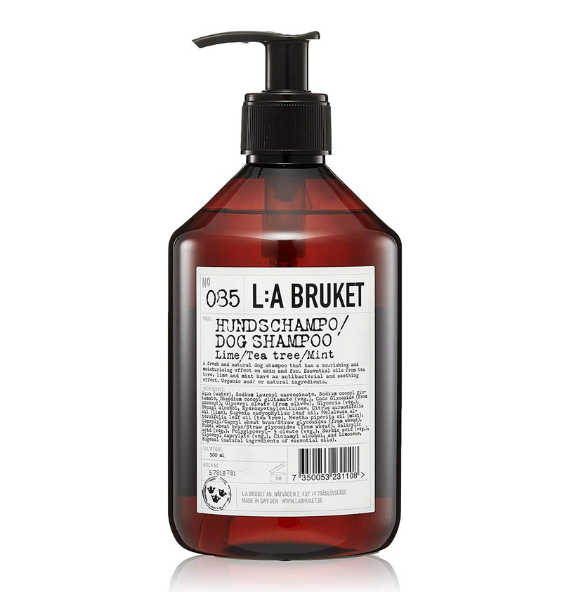 L:a Bruket No.85 Dog Shampoo Lime / Tea Tree / Mint 500 ml