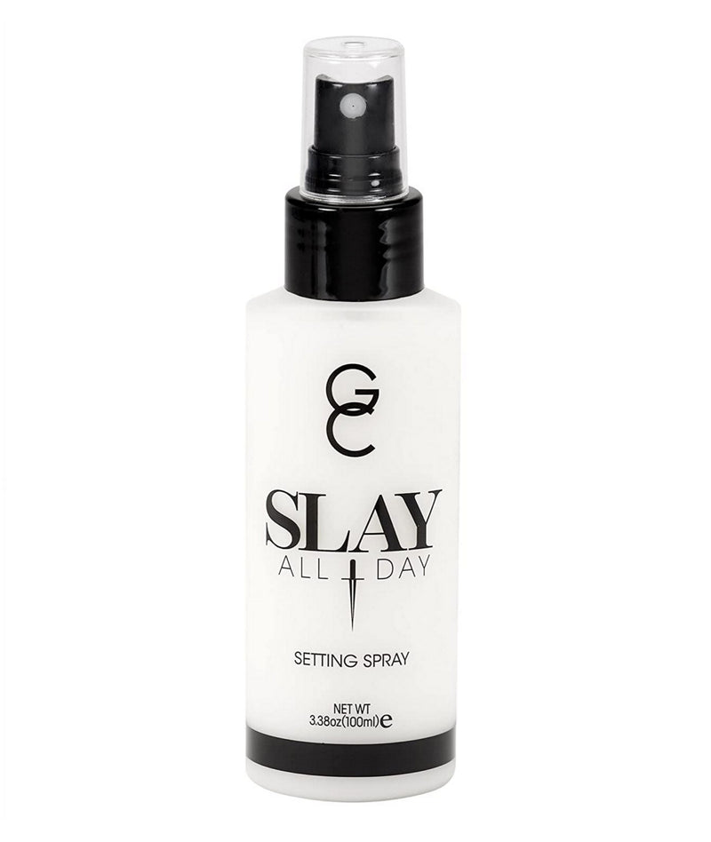 GC Make Up Setting Spray - Gerard Cosmetics Slay All Day Coconut Scented - OIL CONTROL, MATTE FINISH facial mist & makeup sealer, Keeps makeup fresh all day- 3.38oz (100ml) CRUELTY FREE, USA MADE