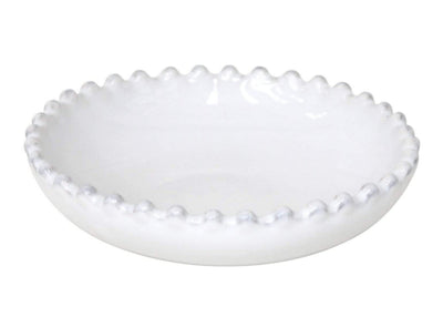 COSTA NOVA Pearl Collection Stoneware Ceramic Mini Bowl 4.25", White
