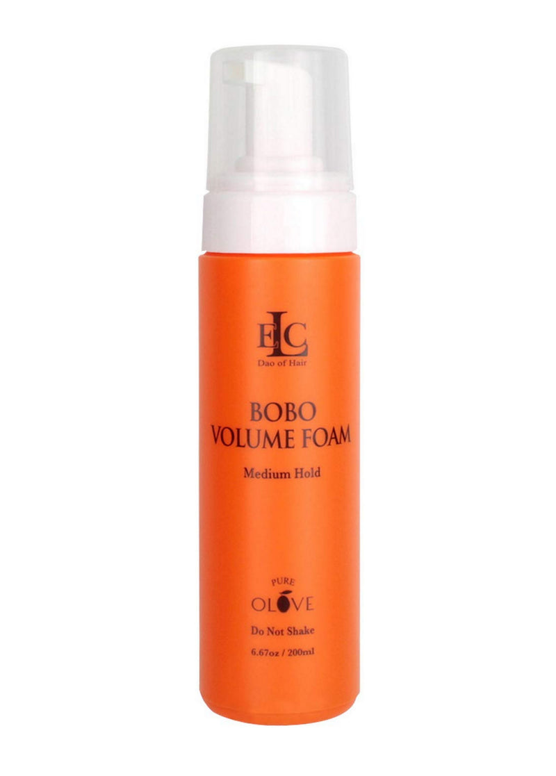 ELC Dao of Hair Pure Olove Bobo Volume Foam, Lightweight Medium Holds Styling Foam that Builds All Day Volume with Shine - 6.67 oz