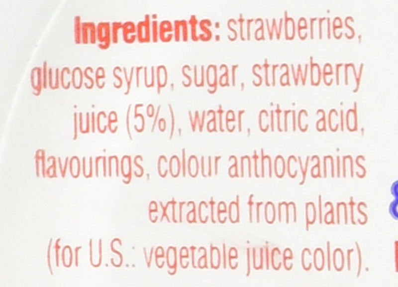 Amarena Fabbri Strawberries Syrup - 21 oz